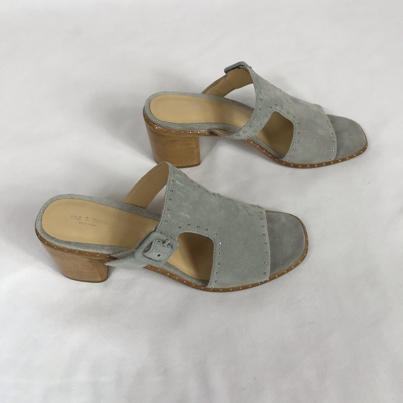 rag & bone Grey Matteo Mule (38) BNIB - Picture 3 of 8